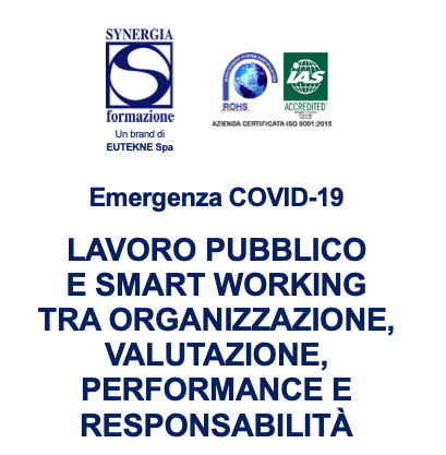 Lavoro pubblico e smart working tra organizzazione, valutazione, performance e responsabilità